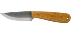 Brisa Necker 70, 001 Scandi Mustard Micarta, Cuchillo De Cuello