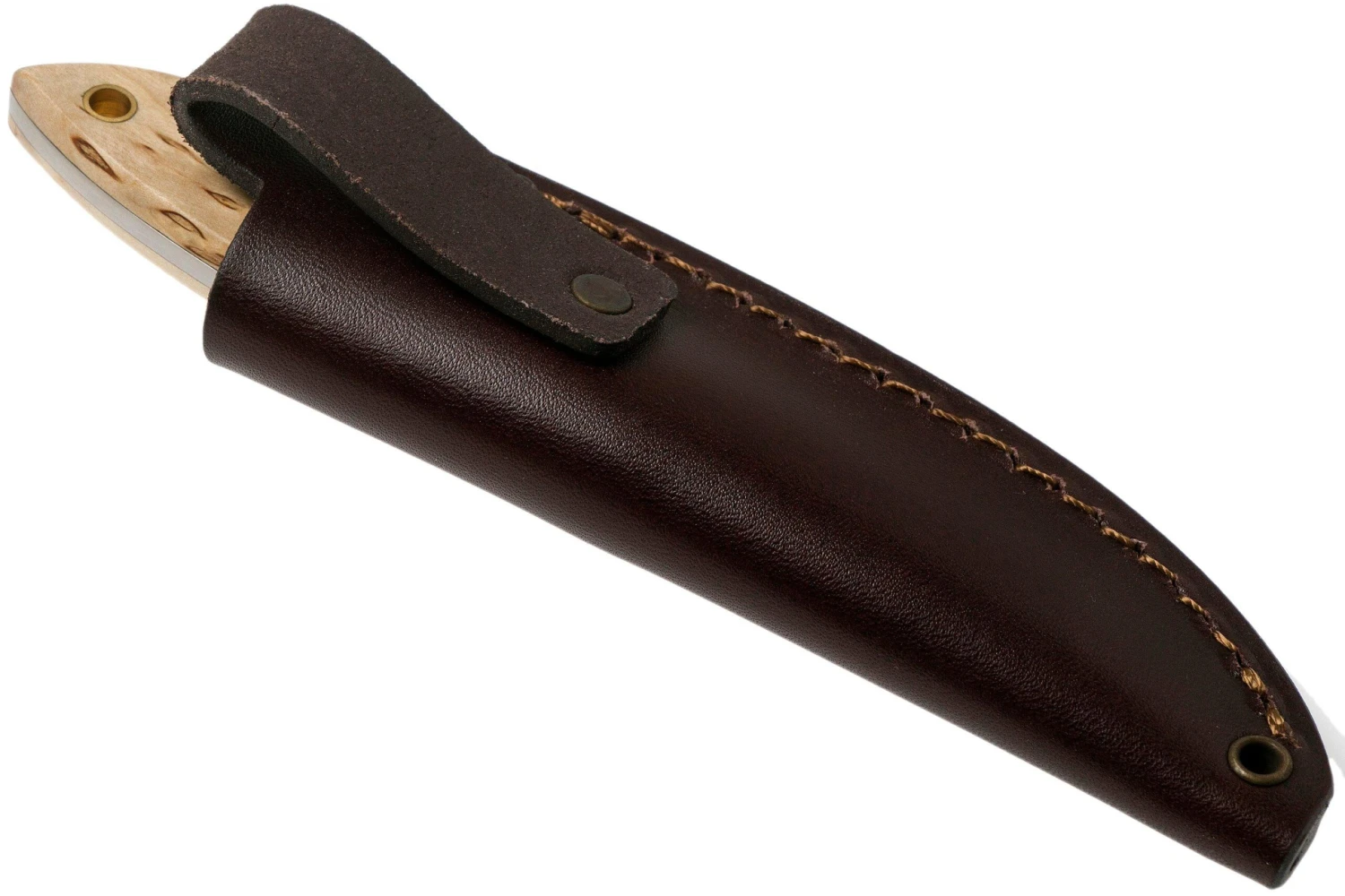 Brisa Bobtail 80 Curly Birch Handle, 12C27 scandi, funda de cuero 9949 Brisa Bobtail 80 Curly Birch Handle, 12C27 Scandi, Funda De Cuero 9949 -Mejor Cuchillos Tienda ENZ 9949 07 enzo brisa v202010 scaled