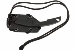 Extrema Ratio N.K.1 Cuchillo De Cuello, Negro -Mejor Cuchillos Tienda ER123NK1BL 06 extrema ratio neck knife er123nk1bl d6