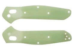 Flytanium Benchmade 940 Osborne Handle Kit FLY-1171NJ Jade G-10 Radar Scales, Titanium Hardware