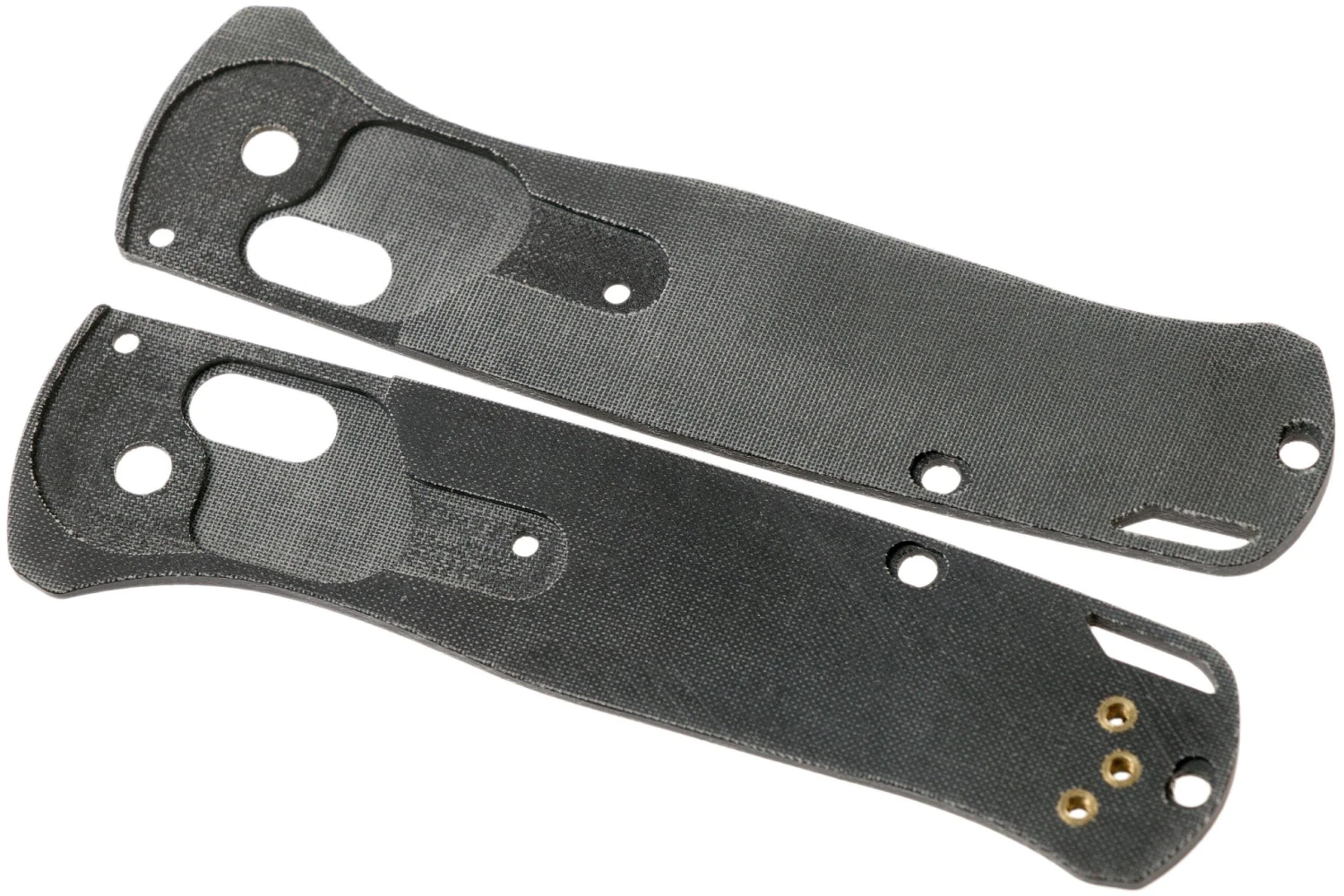 Flytanium Bugout Scales Crossfade, micarta de lino negro Flytanium Bugout Scales Crossfade, Micarta De Lino Negro -Mejor Cuchillos Tienda FLY 867 02 flytanium scaled