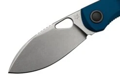 Fox Chilin FX-530-ALBL Stonewashed N690, Blue Aluminum Navaja, Diseño Jesper Voxnaes 2 Fox Chilin FX-530-ALBL Stonewashed N690, Blue Aluminum Navaja, Diseño Jesper Voxnaes -Mejor Cuchillos Tienda FOFX 530 ALBL 03 fox