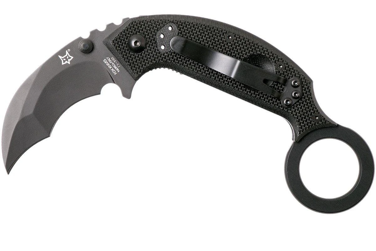 Fox Derespina Karambit FX-590 cuchillo karambit Fox Derespina Karambit FX-590 Cuchillo Karambit -Mejor Cuchillos Tienda FOFX 590 01 fox knives fofx 590 01