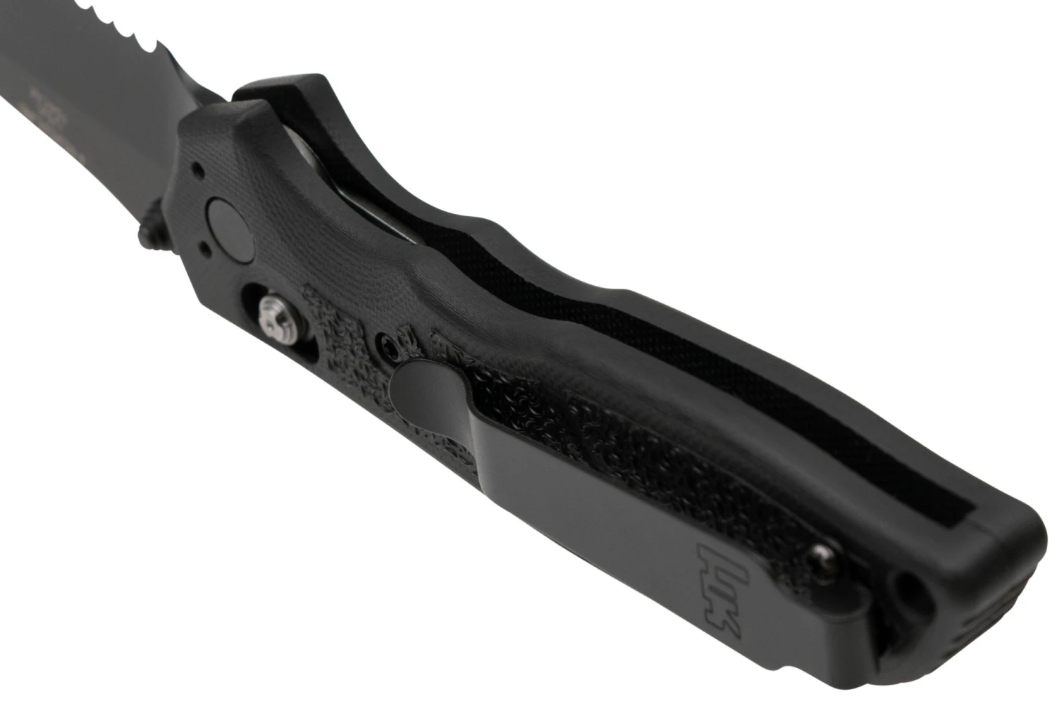 Heckler & Koch Exemplar 54150 Black Serrated, navaja Heckler & Koch Exemplar 54150 Black Serrated, Navaja -Mejor Cuchillos Tienda HE54150 05 hecklerkoch scaled