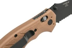 Heckler & Koch Exemplar 54153 Dark Earth Serrated, Navaja -Mejor Cuchillos Tienda HE54153 06 hecklerkoch