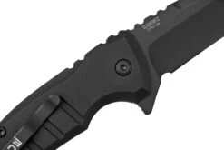 Hogue X1 Microflip All Black Droppoint Navaja 24176, Diseño Allen Elishewitz 4 Hogue X1 Microflip All Black Droppoint Navaja 24176, Diseño Allen Elishewitz -Mejor Cuchillos Tienda HK24176 05 hogue