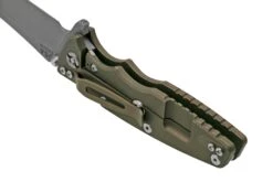 Rick Hinderer Eklipse 3.5” Spearpoint S45VN, Battle Bronze, Earth Brown G10, Navaja -Mejor Cuchillos Tienda HRK EK 35 SP BBR FDE 04 rickhinderer