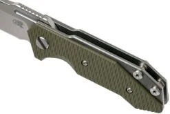 Rick Hinderer Half Track Gen 2, Spearpoint 20CV, OD Green G10, Navaja -Mejor Cuchillos Tienda HRK HALF TRACK SP OD 07 rick hinderer knives