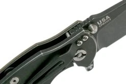 Rick Hinderer Jurassic Slicer Battle Black, OD Green G10 CPM 20CV Navaja -Mejor Cuchillos Tienda HRK JU SL BBL OD 06 rick hinderer knives