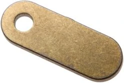 Rick Hinderer One Hole Filler Tab Titanium, Stonewashed Bronze