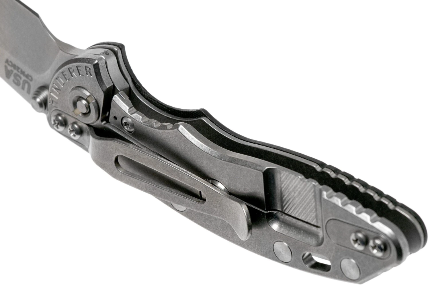 Rick Hinderer XM18 3.0” Spearpoint Non-Flipper CPM 20CV Black G10 navaja Rick Hinderer XM18 3.0” Spearpoint Non-Flipper CPM 20CV Black G10 Navaja -Mejor Cuchillos Tienda HRK XM18 3 SP NF BK 05 rick hinderer knives scaled