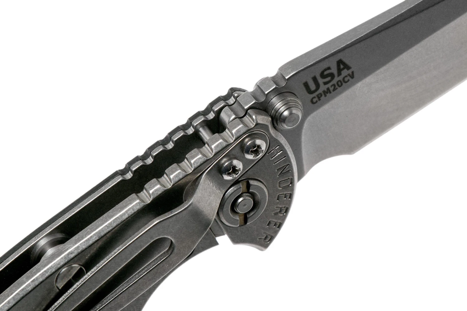 Rick Hinderer XM18 3.0” Spearpoint Non-Flipper CPM 20CV Black G10 navaja Rick Hinderer XM18 3.0” Spearpoint Non-Flipper CPM 20CV Black G10 Navaja -Mejor Cuchillos Tienda HRK XM18 3 SP NF BK 06 rick hinderer knives scaled