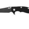 Rick Hinderer XM-18 3" Wharncliffe 20CV Battle Black DLC, Black G10, Navaja