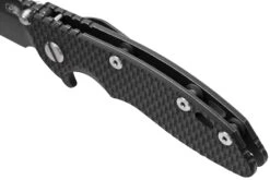 Rick Hinderer XM-18 3" Wharncliffe 20CV Battle Black DLC, Black G10, Navaja 7 Rick Hinderer XM-18 3" Wharncliffe 20CV Battle Black DLC, Black G10, Navaja -Mejor Cuchillos Tienda HRK XM18 3 WCBBLB 08 rickhinderer