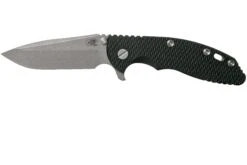 Rick Hinderer XM-18 3.5 Spanto 20CV, Working Finish, Black G10 Navaja"