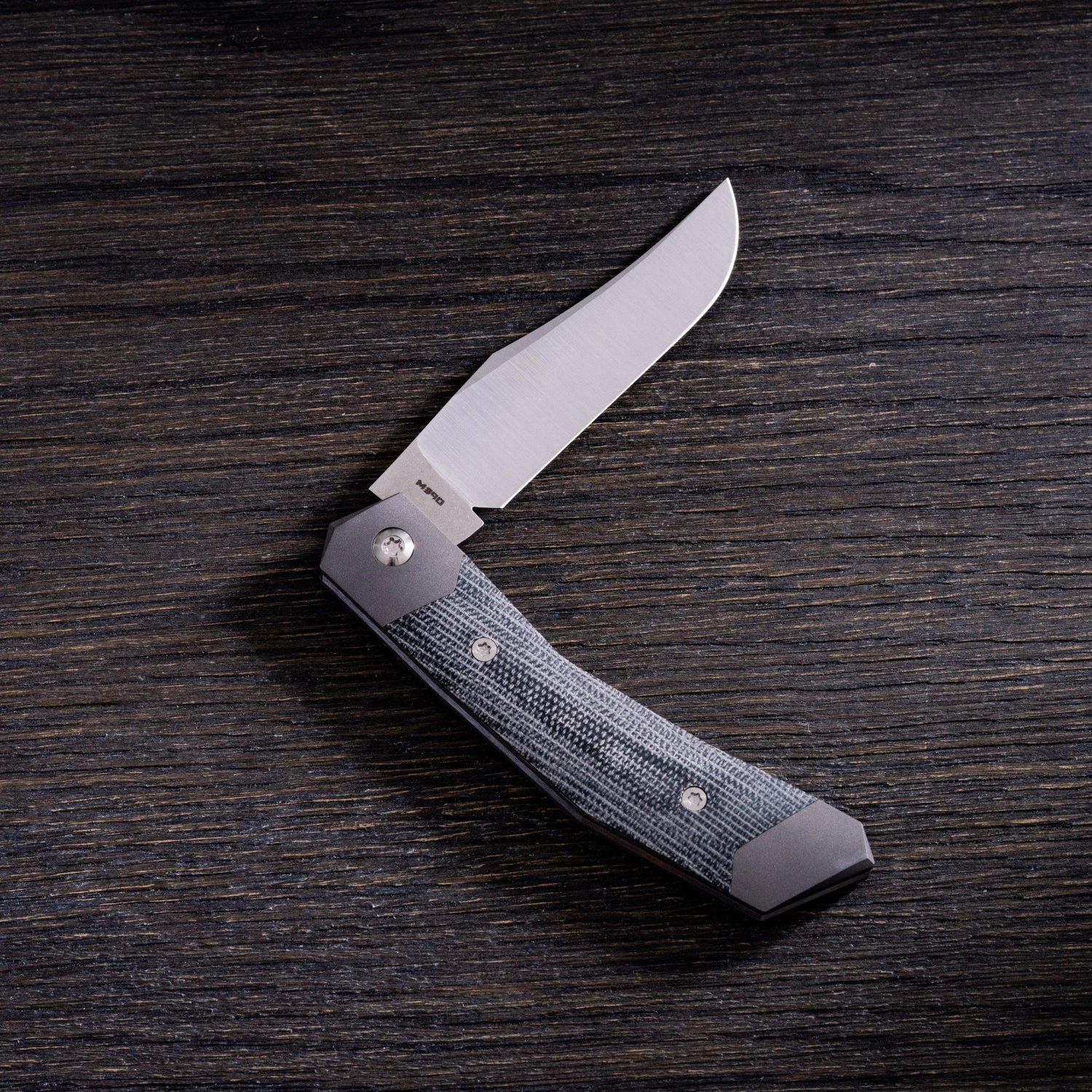 Jack Wolf Cyborg Jack CYBO-01-BLK Black Canvas Micarta, navaja slipjoint Jack Wolf Cyborg Jack CYBO-01-BLK Black Canvas Micarta, Navaja Slipjoint -Mejor Cuchillos Tienda JW CYBO 01 BLK 03 jackwolf