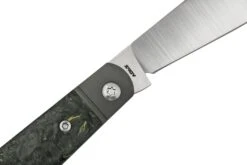 Jack Wolf Low Drag Jack DRAG-01-CDMY, Fat Carbon Dark Matter Yellow, Navaja Slipjoint -Mejor Cuchillos Tienda JW DRAG 01 CDMY 05 jackwolf