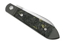 Jack Wolf Low Drag Jack DRAG-01-CDMY, Fat Carbon Dark Matter Yellow, Navaja Slipjoint -Mejor Cuchillos Tienda JW DRAG 01 CDMY 06 jackwolf