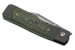 Jack Wolf Gunslinger Jack GUNS-01-CCTG CamoCarbon Toxic Green, Navaja -Mejor Cuchillos Tienda JW GUNS 01 CCTG 06 jackwolf