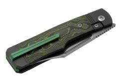 Jack Wolf Gunslinger Jack GUNS-01-CCTG CamoCarbon Toxic Green, Navaja -Mejor Cuchillos Tienda JW GUNS 01 CCTG 07 jackwolf