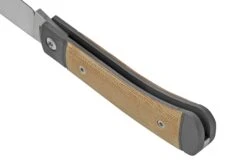 Jack Wolf Venom Jack VEN-01-NAT Canvas Micarta Natural, Navaja Slipjoint -Mejor Cuchillos Tienda JW VEN 01 NAT 04 jackwolf