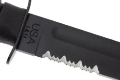KA-BAR USMC 1214 Parcialmente Dentado, Kraton, Funda Kydex -Mejor Cuchillos Tienda KA1214 03 ka bar ka1214 03