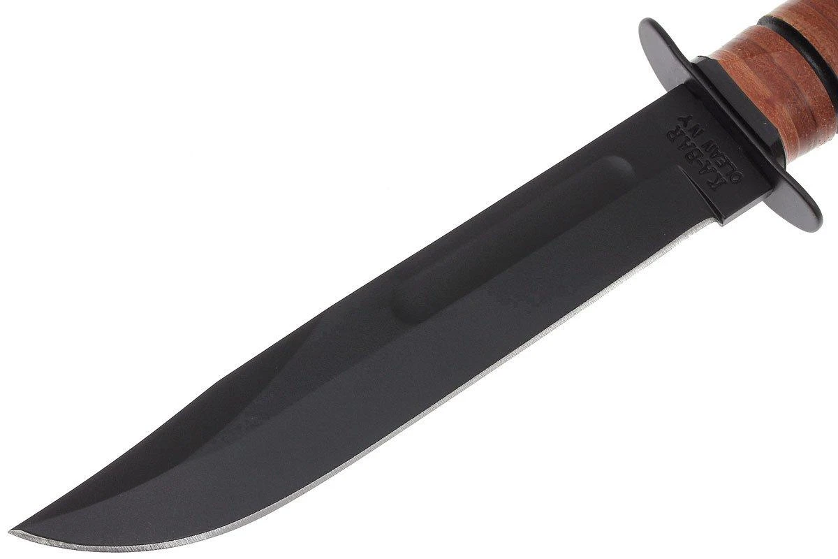 KA-BAR USMC 1217 plain Edge, funda de cuero KA-BAR USMC 1217 Plain Edge, Funda De Cuero -Mejor Cuchillos Tienda KA1217 02 ka bar ka1217 02