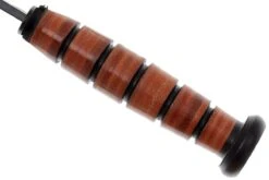 KA-BAR USMC 1218 Parcialmente Dentado Con Mango Y Funda De Cuero -Mejor Cuchillos Tienda KA1218 04 ka bar ka1218 04
