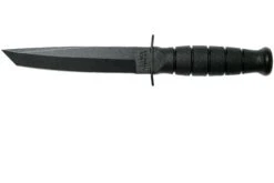 KA-BAR Short Tanto 1254, Cuchillo Fijo, Funda De Cuero