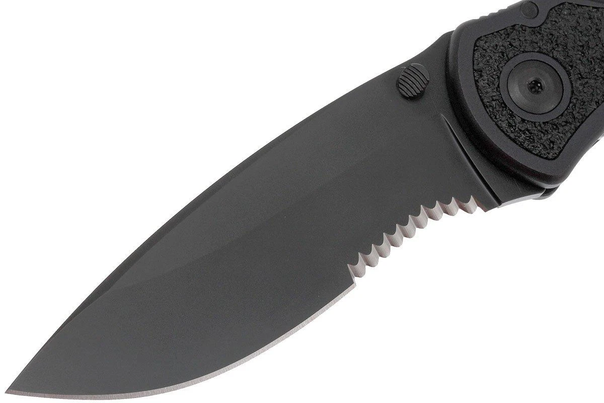 Kershaw 1670GBBLKST Blur Black parcialmente dentado Kershaw 1670GBBLKST Blur Black Parcialmente Dentado -Mejor Cuchillos Tienda KE1670GBBLKST 03 kershaw blur ke1670gbblkst 03