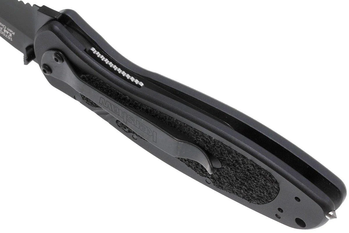 Kershaw 1670GBBLKST Blur Black parcialmente dentado Kershaw 1670GBBLKST Blur Black Parcialmente Dentado -Mejor Cuchillos Tienda KE1670GBBLKST 06 kershaw blur ke1670gbblkst 06