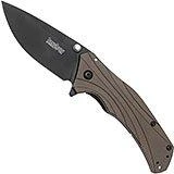 Kershaw Knockout 1870OLBLK Navaja, Olive Black