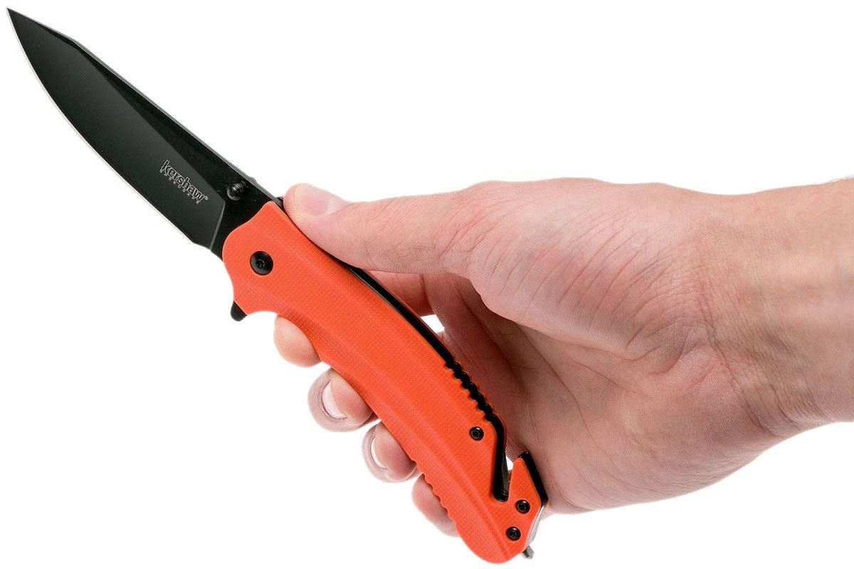 Kershaw Barricade 8650 navaja, cuchillo de rescate Kershaw Barricade 8650 Navaja, Cuchillo De Rescate -Mejor Cuchillos Tienda KE8650 08 kershaw ke8650 08