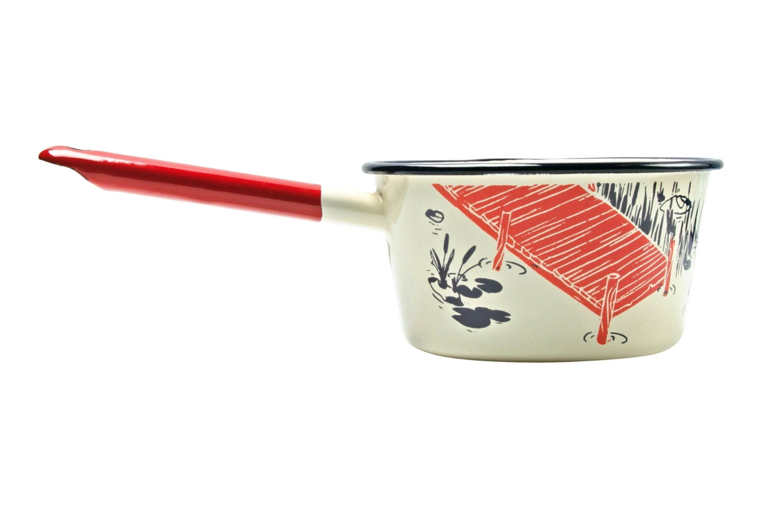 Knivesandtools Enamel Saucepan E-SP14-01, 14 cm, cacerola esmaltada Knivesandtools Enamel Saucepan E-SP14-01, 14 Cm, Cacerola Esmaltada -Mejor Cuchillos Tienda KT E SP14 01 02 kato scaled