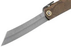Higonokami Navaja 7,3 Cm HIGOC2, Blue Paper Steel, Brown Black Glitter -Mejor Cuchillos Tienda KT HIGOC2 03 higonokami