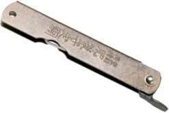 Higonokami Navaja 7,3 Cm HIGOC2, Blue Paper Steel, Brown Black Glitter -Mejor Cuchillos Tienda KT HIGOC2 04 higonokami