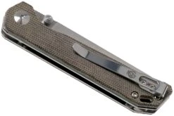 Kizer Begleiter Mini, Micarta, N690, V3458RN1 Navaja, Azo Design -Mejor Cuchillos Tienda KZV3458RN1 04 kizer