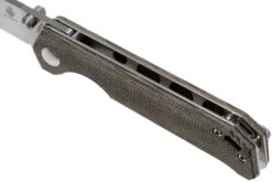 Kizer Begleiter Mini, Micarta, N690, V3458RN1 Navaja, Azo Design -Mejor Cuchillos Tienda KZV3458RN1 07 kizer