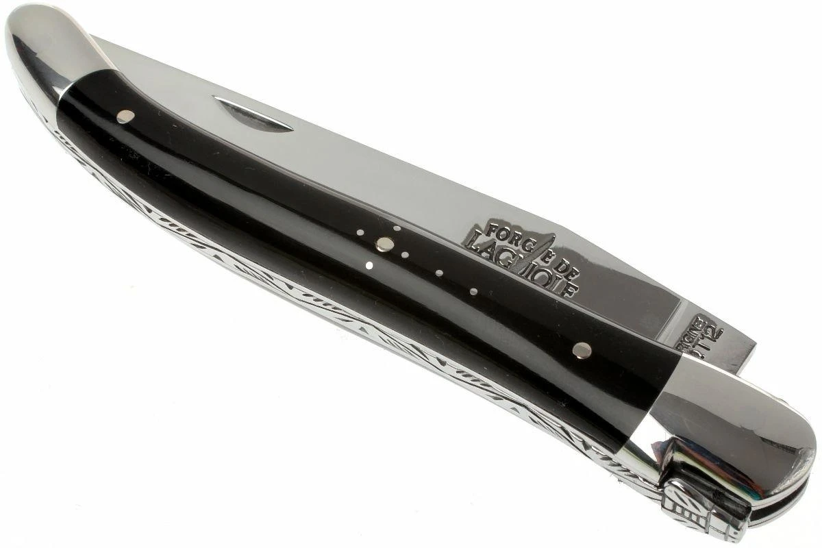 Forge Laguiole 1211IN, cuerno negro Forge Laguiole 1211IN, Cuerno Negro -Mejor Cuchillos Tienda LA1211IN 03 forge de laguiole la1211in d3