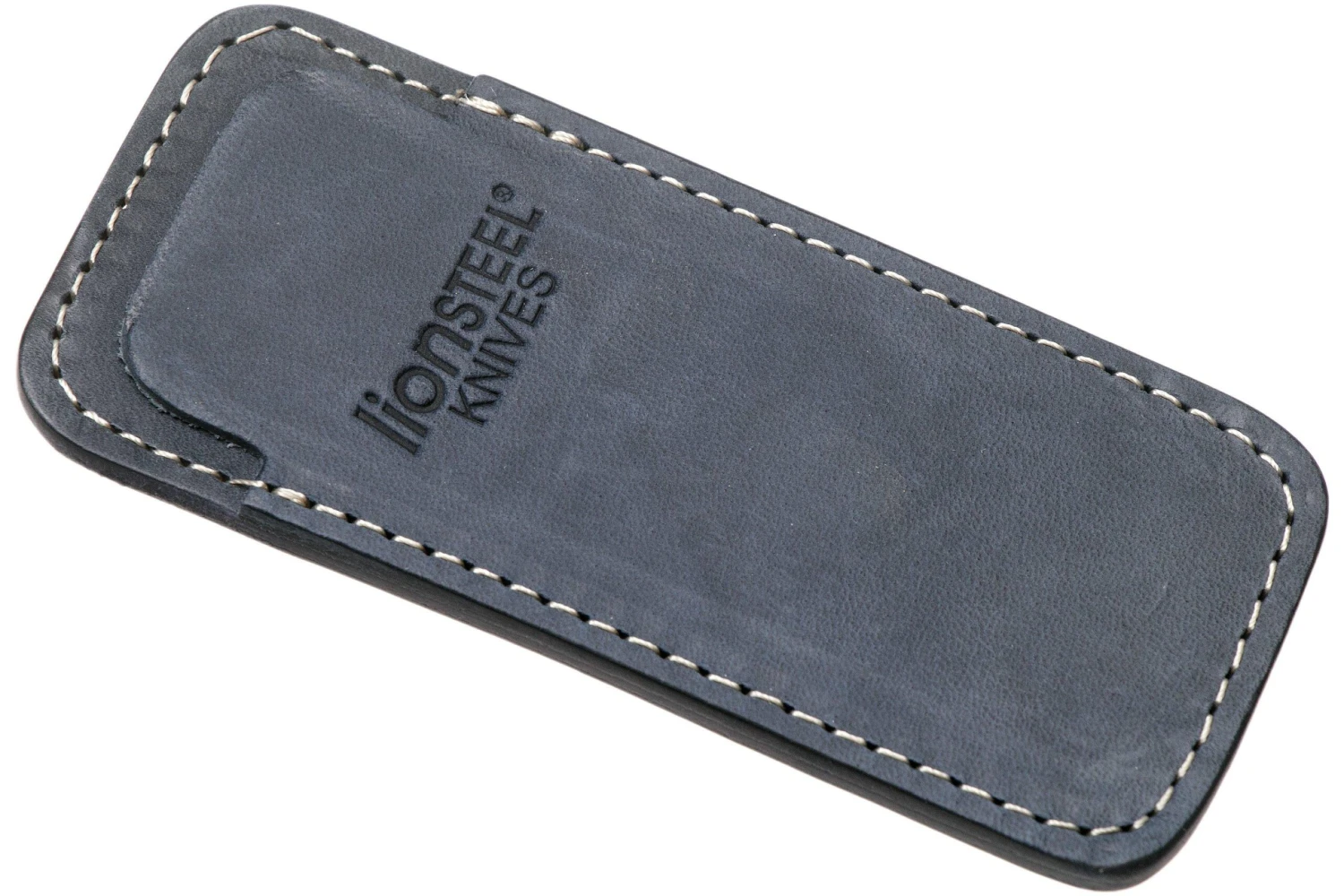 LionSteel 900FDV3 BL funda con clip de bolsillo, cuero azul LionSteel 900FDV3 BL Funda Con Clip De Bolsillo, Cuero Azul -Mejor Cuchillos Tienda LI 900FDV3 BL 01 lionsteel scaled