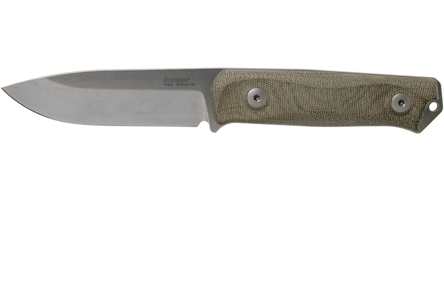 LionSteel B41 Micarta Canvas Green LionSteel B41 Micarta Canvas Green -Mejor Cuchillos Tienda LI B41 CVG 01 lionsteel scaled