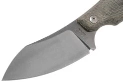 LionSteel H1 Skinner CVG Green Canvas Micarta Cuchillo Fijo, Tommaso Rumici Design -Mejor Cuchillos Tienda LI H1 CVG 03 lionsteel