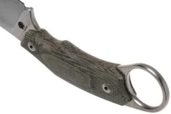 LionSteel H1 Skinner CVG Green Canvas Micarta Cuchillo Fijo, Tommaso Rumici Design -Mejor Cuchillos Tienda LI H1 CVG 04 lionsteel