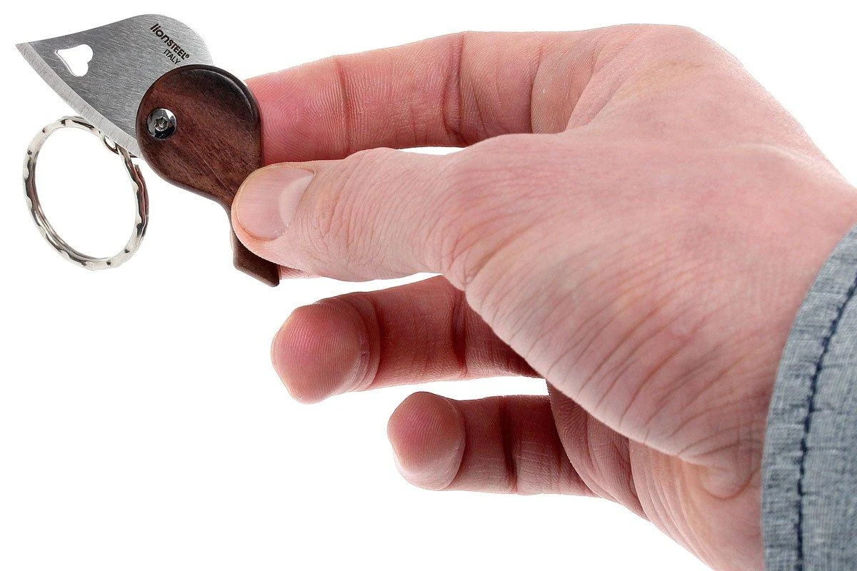 LionSteel LionBeat navaja llavero de madera de bálsamo LionSteel LionBeat Navaja Llavero De Madera De Bálsamo -Mejor Cuchillos Tienda LI LB ST 04 lionsteel lionbeat li lb st 04