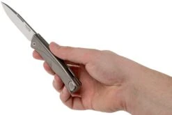 LionSteel Thrill Grey Titanium Integral Navaja Slipjoint 8 LionSteel Thrill Grey Titanium Integral Navaja Slipjoint -Mejor Cuchillos Tienda LI TL GY 09 lionsteel