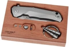 LionSteel TRE BL Titanium, Blue 7 LionSteel TRE BL Titanium, Blue -Mejor Cuchillos Tienda LI TRE BL 08 lionsteel tre v2 li tre bl 08