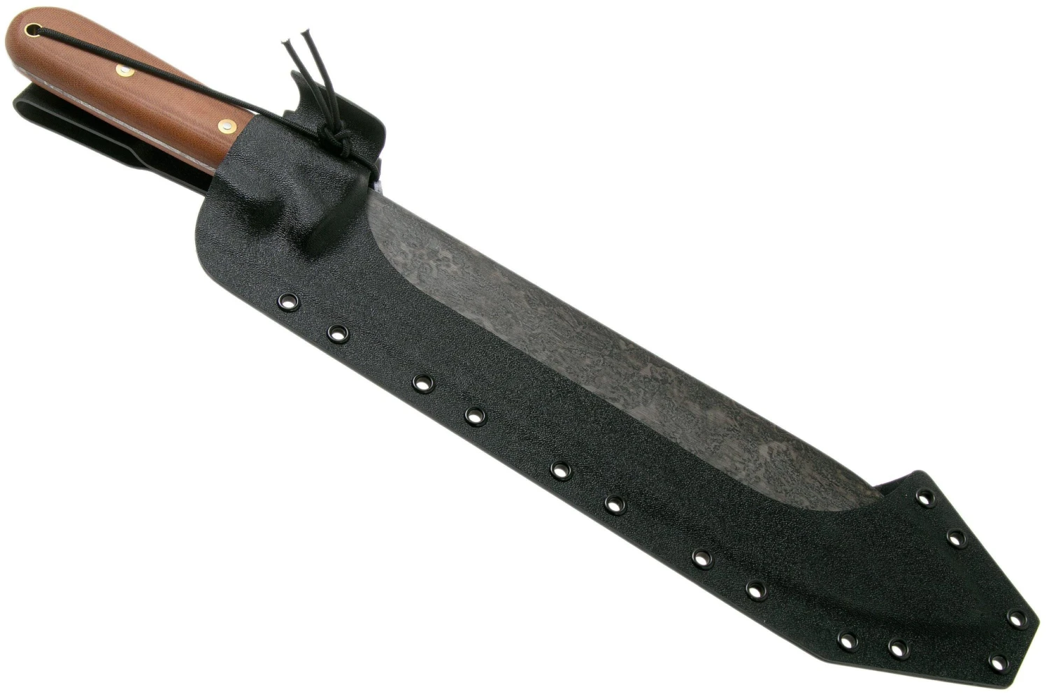 LT Wright The Overland Machete, 1075, Matte Natural Micarta, funda Kydex, machete LT Wright The Overland Machete, 1075, Matte Natural Micarta, Funda Kydex, Machete -Mejor Cuchillos Tienda LT TOVMACH NM WS 07 lt wright scaled
