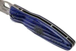 Mcusta MC-0186G Sengoku Date Masamune, Madera De Pakka Azul, Cuchillo De Caballero -Mejor Cuchillos Tienda MC 0186G 07 mcusta