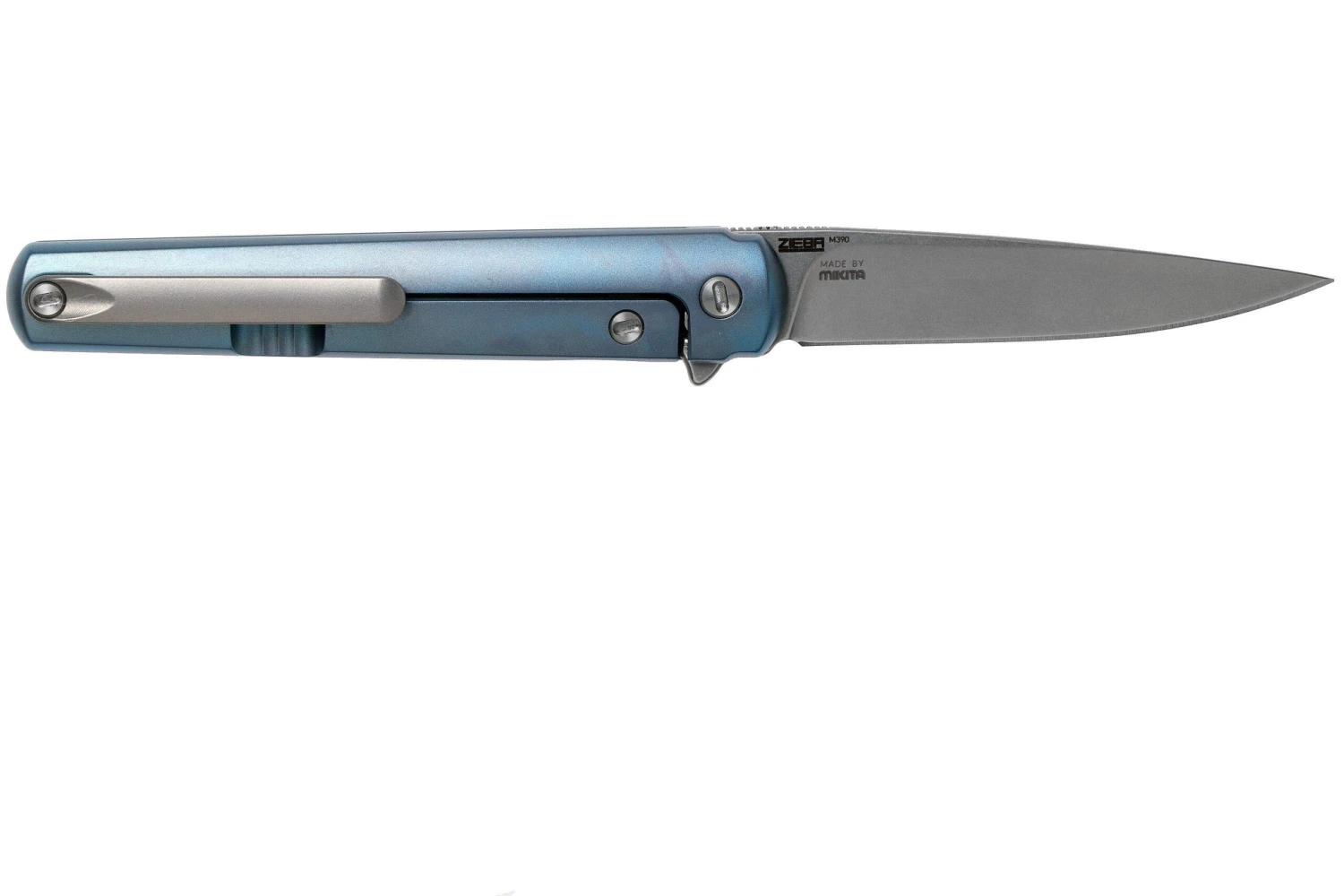 MKM Flame Drop FL01-TBSW Blue Titanium navaja, Michael Zieba design MKM Flame Drop FL01-TBSW Blue Titanium Navaja, Michael Zieba Design -Mejor Cuchillos Tienda MMK FL01 TBSW 02 mkm knives scaled