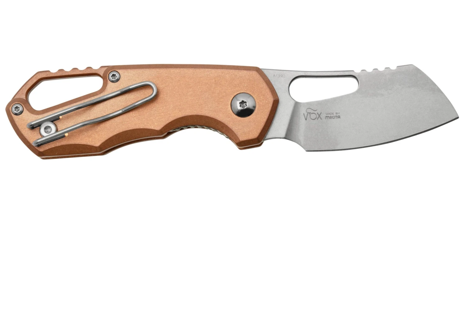 MKM Isonzo FX03-2CO Cleaver Stonewashed, Copper navaja, diseño de Jesper Voxnaes MKM Isonzo FX03-2CO Cleaver Stonewashed, Copper Navaja, Diseño De Jesper Voxnaes -Mejor Cuchillos Tienda MMK FX03 2CO 02 mkm scaled